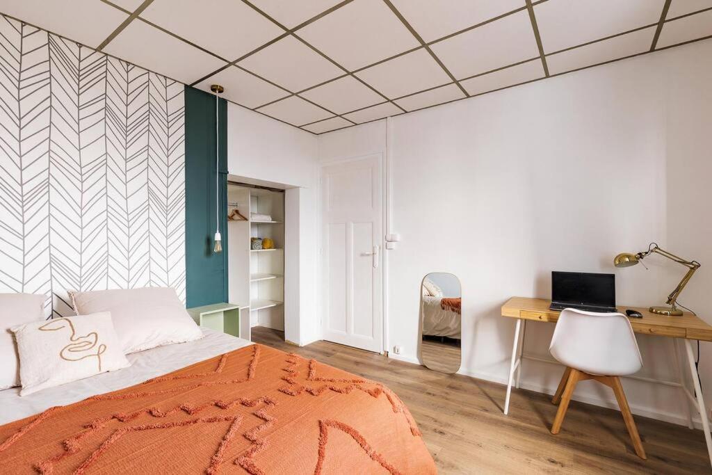 Appartement Cozy En Face De La Gare - Saint-Brieuc Extérieur photo